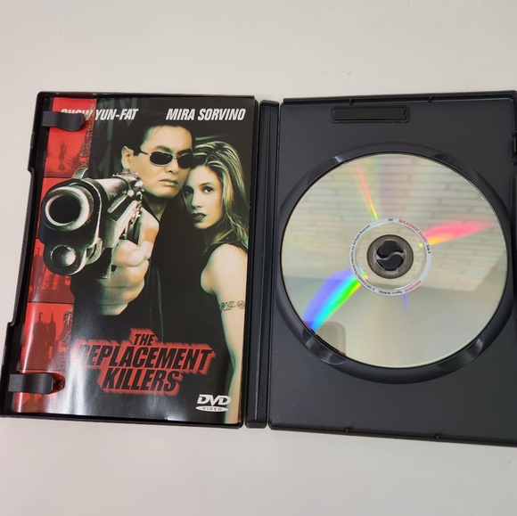 🎬 3/$15 The Replacement Killers, (1998) Chow Yung-Fat & Mira Sorvino - Picture 2 of 4